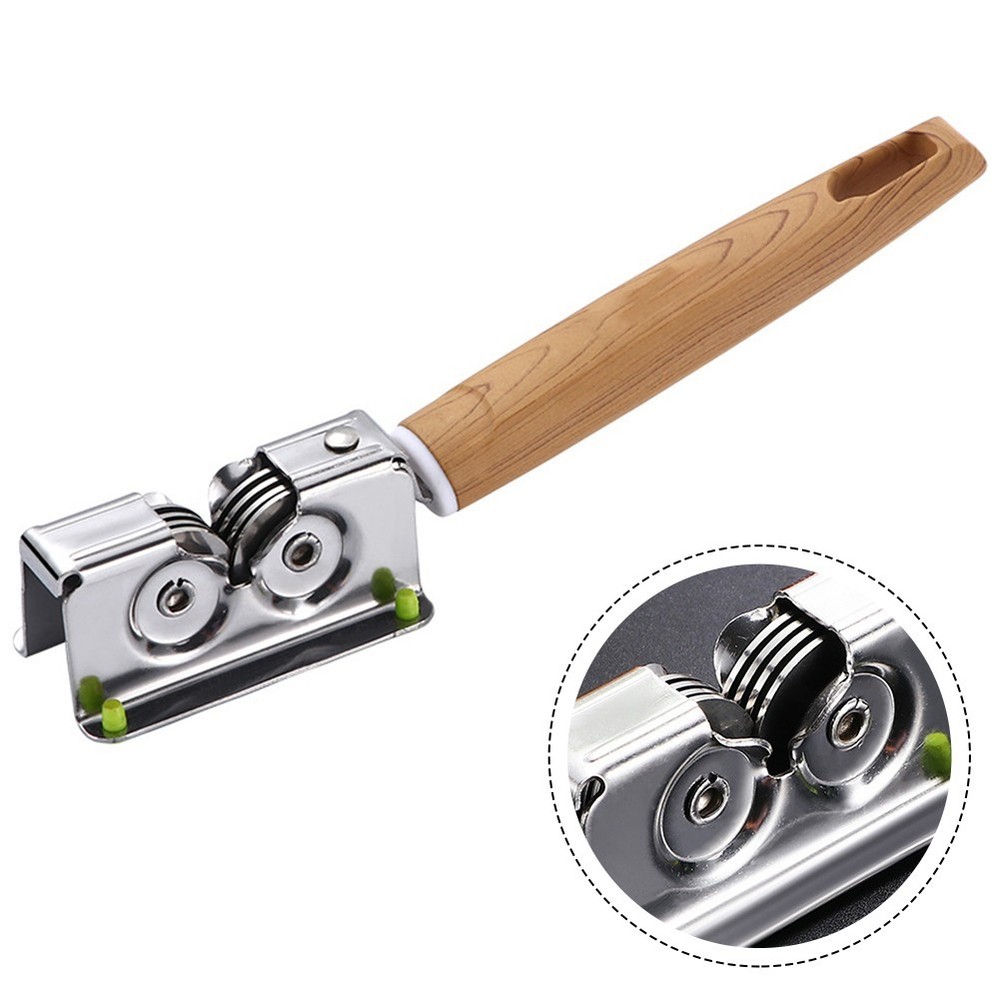 Professional Handheld Blade Sharpener | Enhanced Steel Wheel Sharpening /new