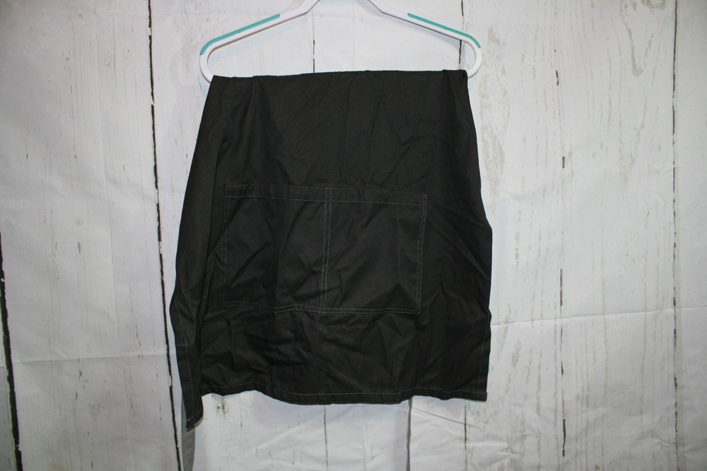 Wendy's Employee Gray Work Apron OS Barco Uniforms