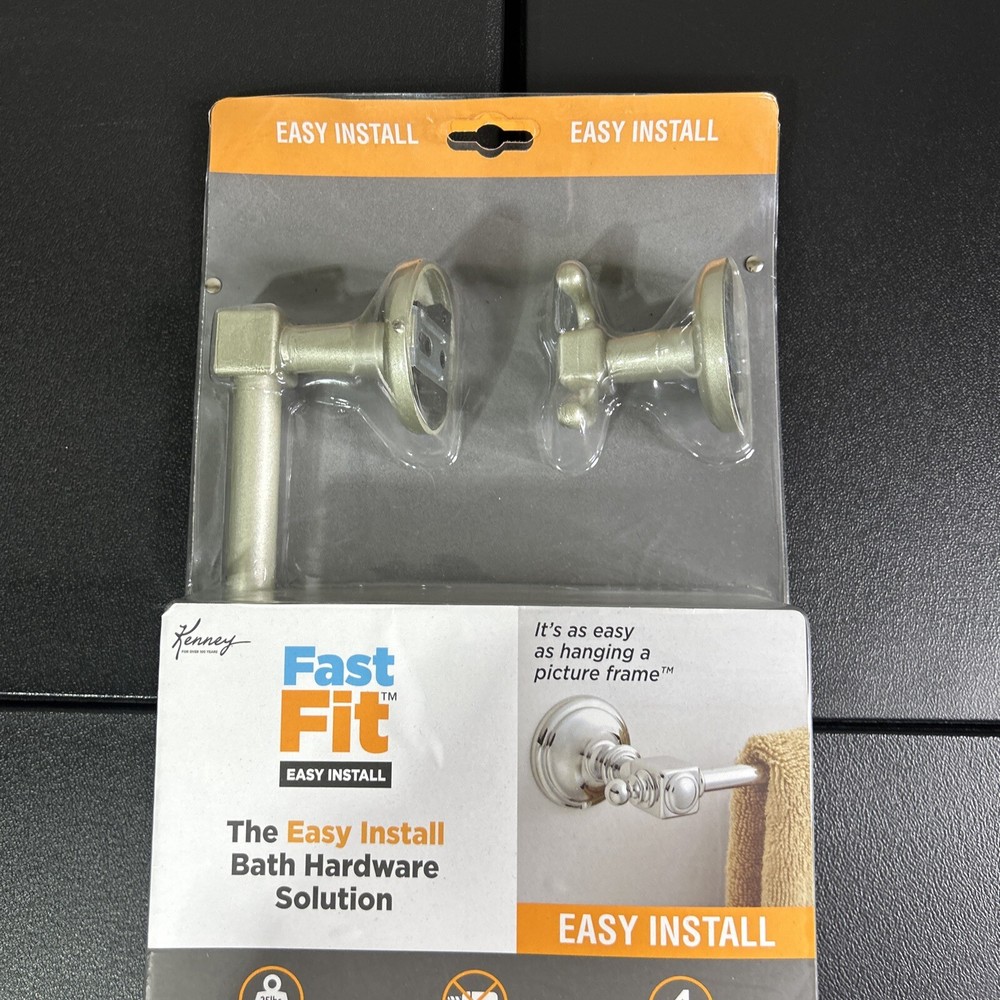 Fast Fit Bathroom Hardware 4pc ✅