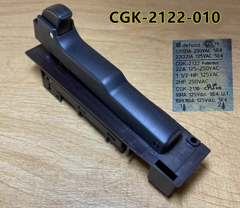 1pc NEW Defond CGK-2122 22A angle grinder switch