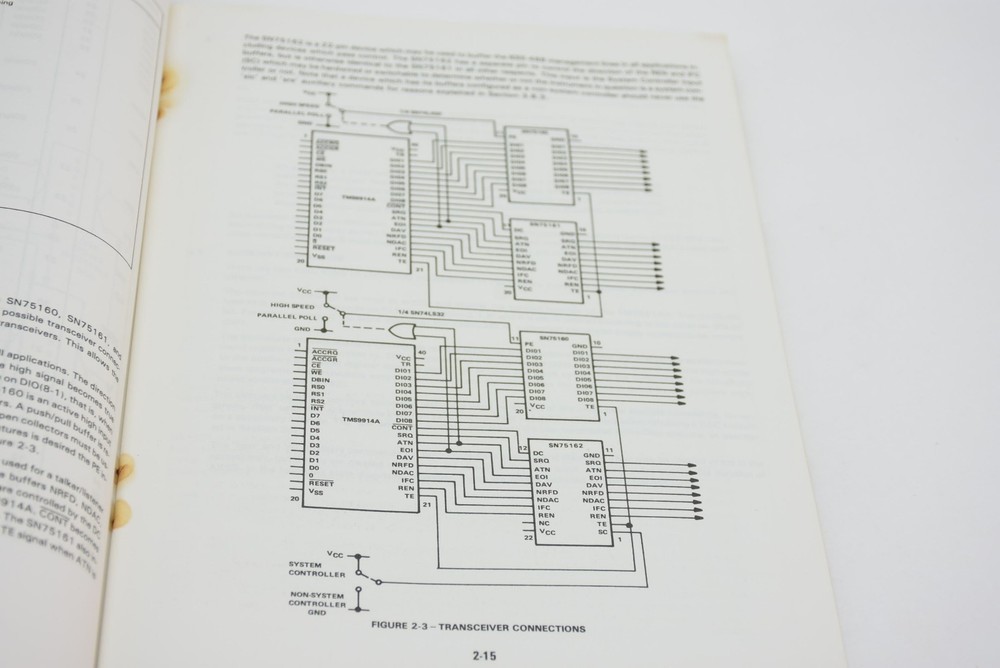 Texas Instruments 9900 TMS9914A GPIB Controller Data Manual