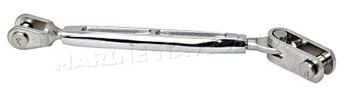 Turnbuckle bronze 1-4"fork-toggle bolt 635mm