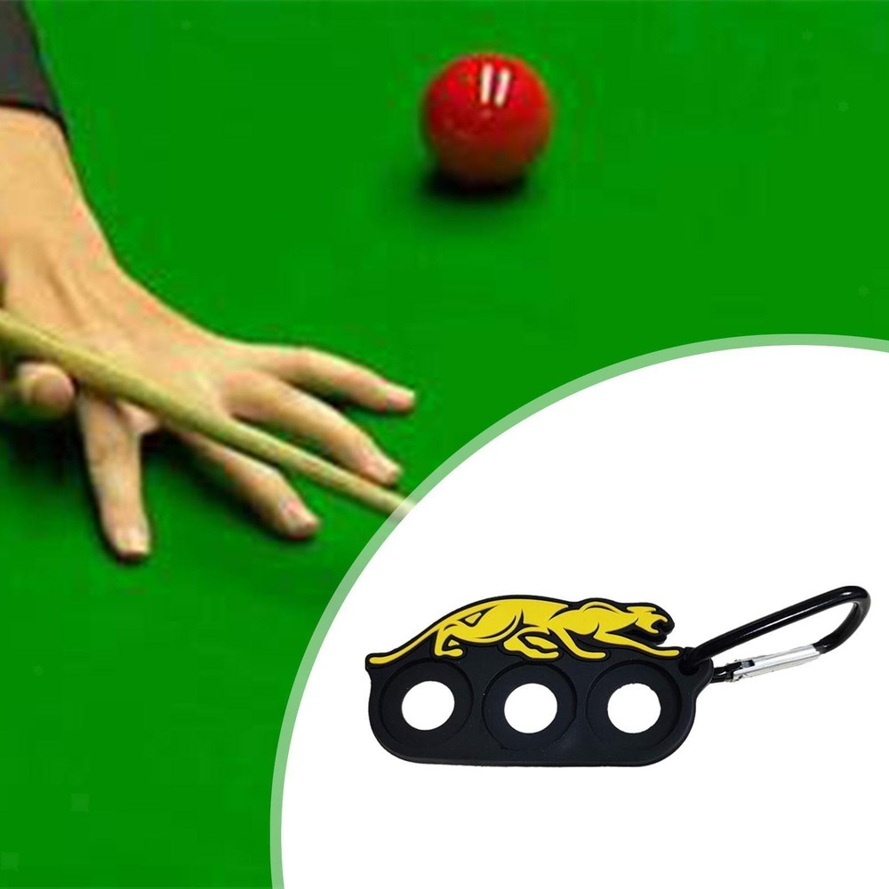 Pool Cue Joint Thread Protector Holder 3 Hole Holder Case Hold Tool Rack