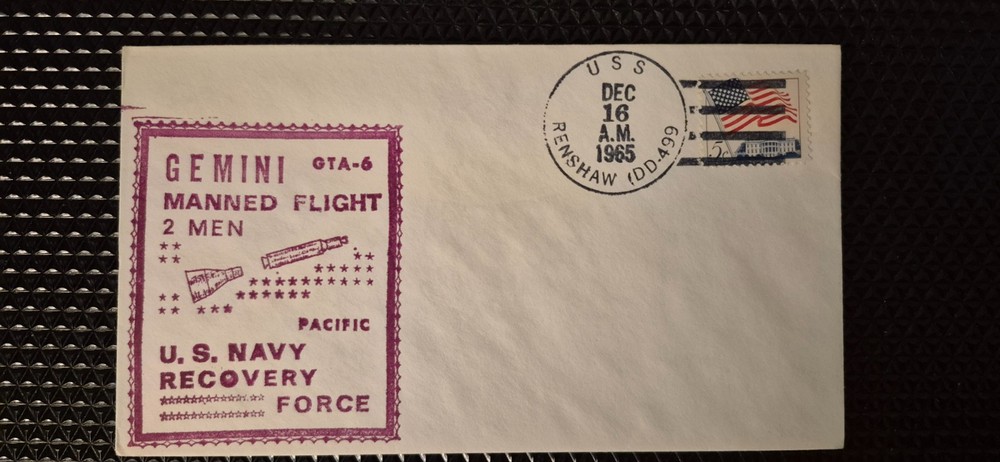 Gemini 6 - Milestone/Event Covers