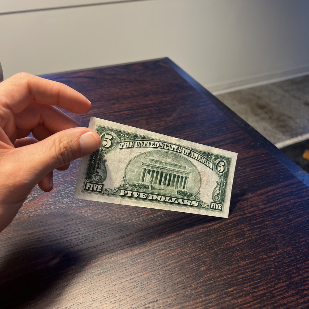 1928E $5 Legal Tender