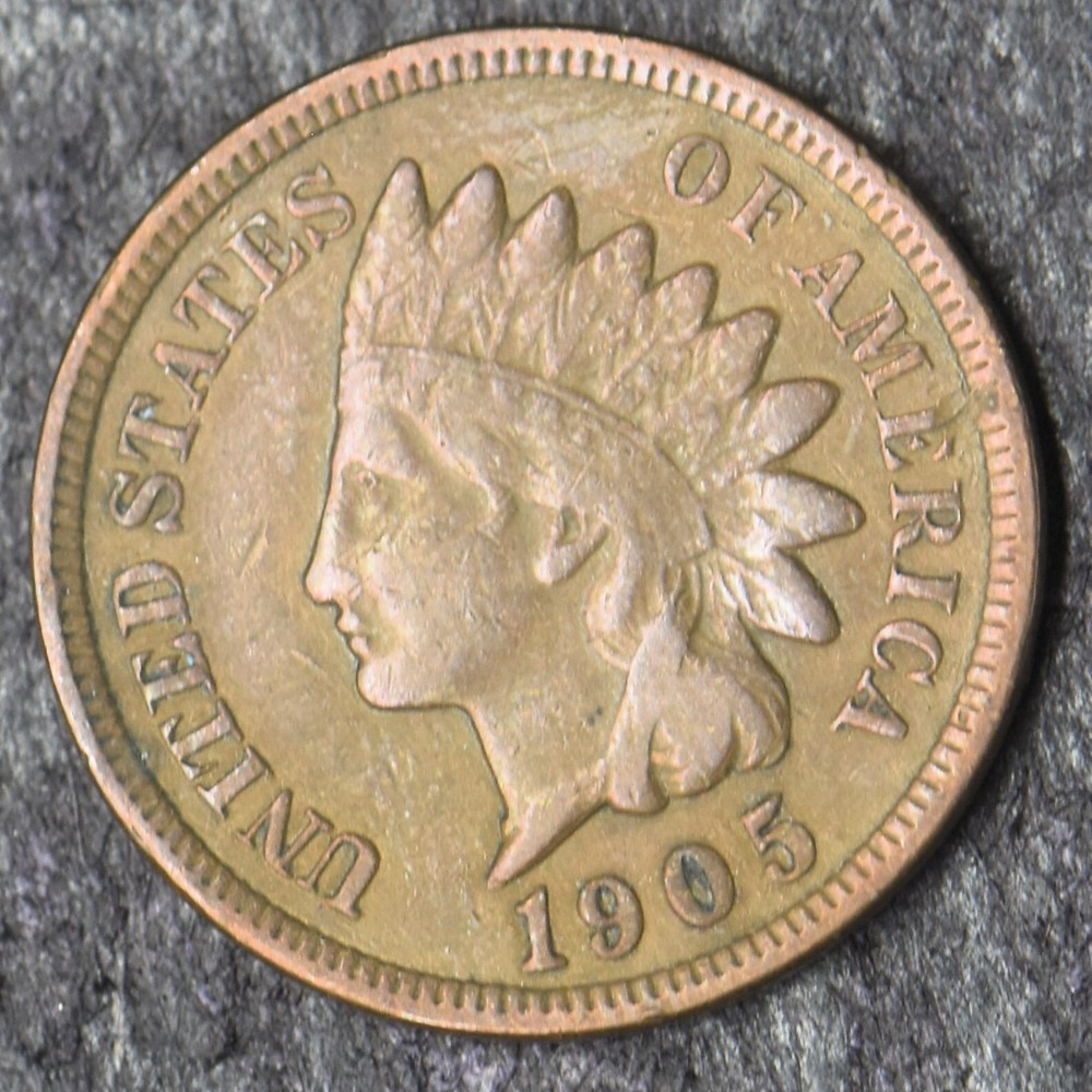 1905 Indian Head Cent 1C- COINGIANTS -