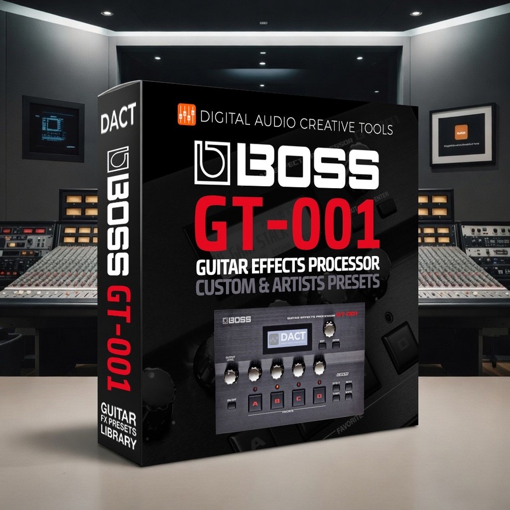 Boss GT-001 Guitar Multi-FX Presets Library