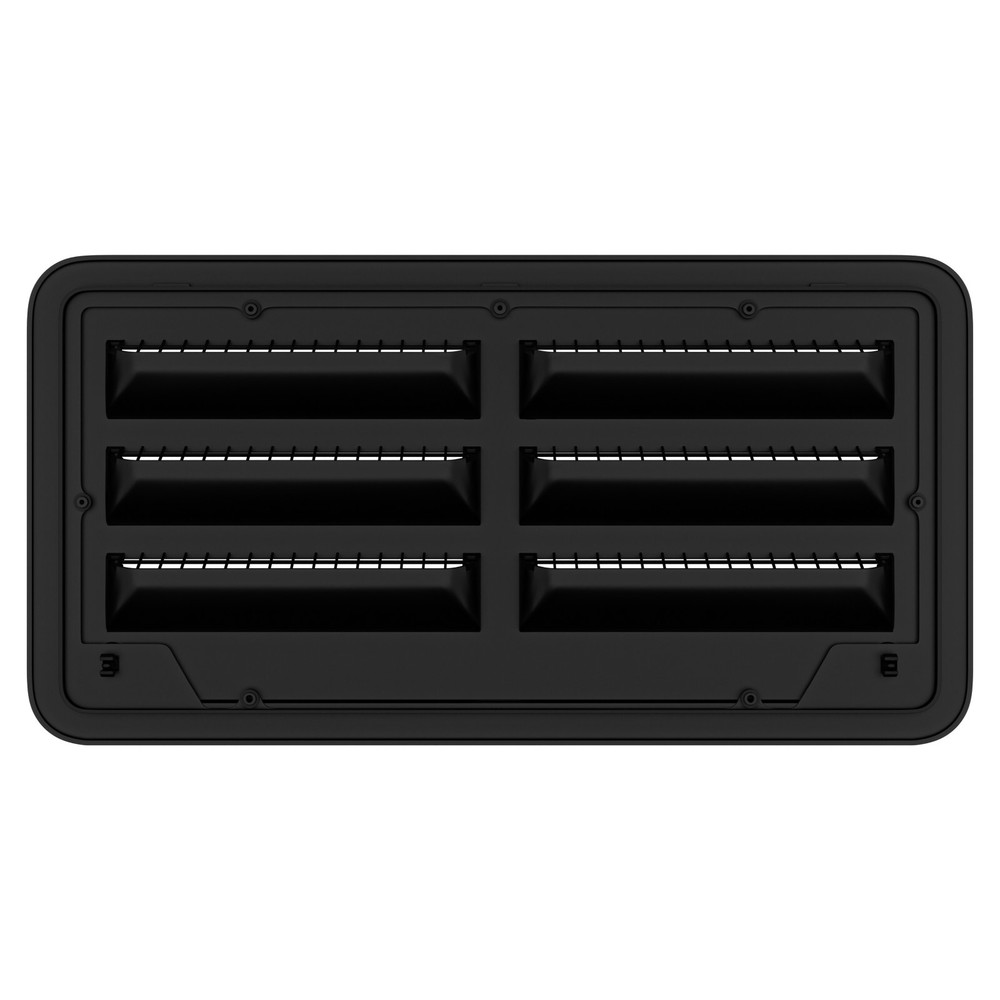 20" Compatible with Dometic Refrigerator Side Wall Vent 3109492.003 (Black)