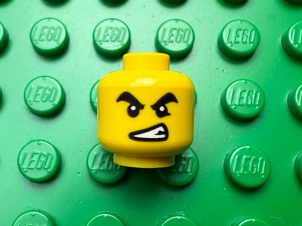 Lego Minifigure Dual Sided Head