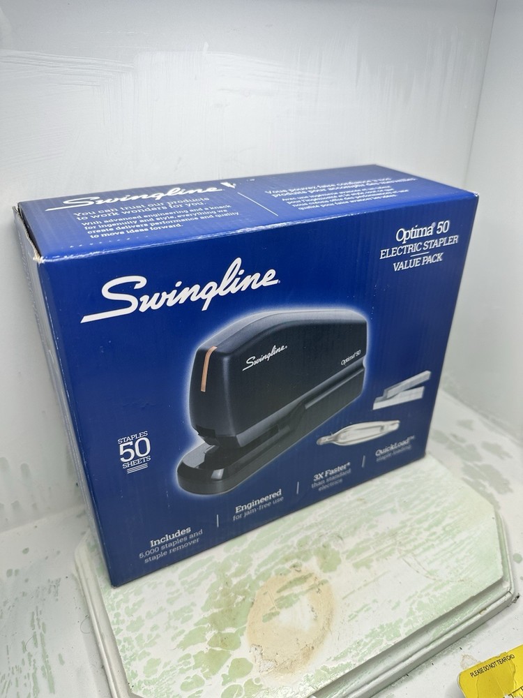 Swingline Electric Stapler Value Pack, 50 Sheet Capacity, includes Optima 50 New