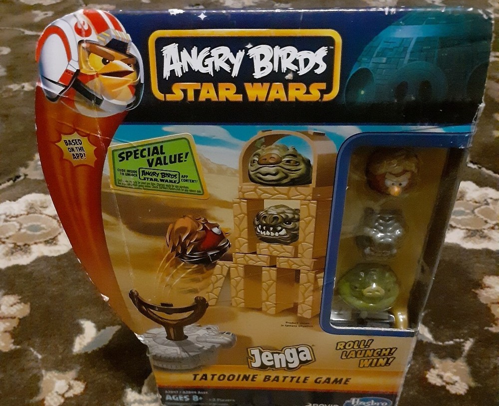 Star Wars Angry Birds Jenga Game