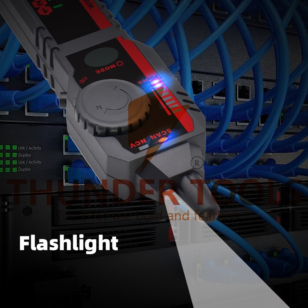 Thunder Tools ET606 Cable Port Tester Handheld Network Cable Tester Cable