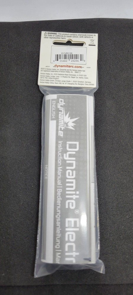Dynamite DYNR0100 Electronic Switch Nitro Gas Vehicles High Voltage Push Button