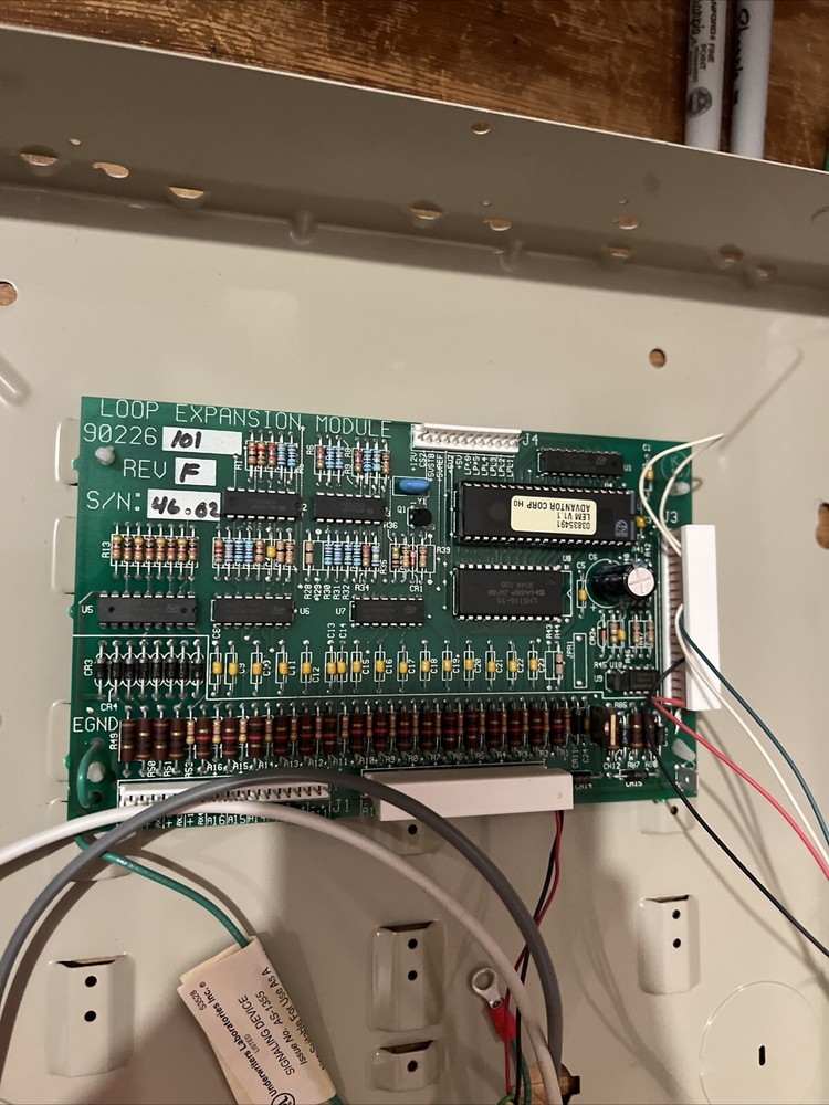 ademco loop expansion module with enclosure tested & working 90226