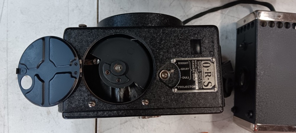 Vintage QRS Camera & Projector