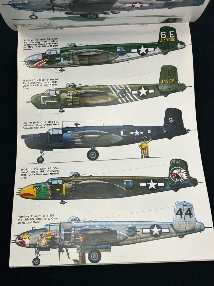 B-25 Mitchell In Action Book