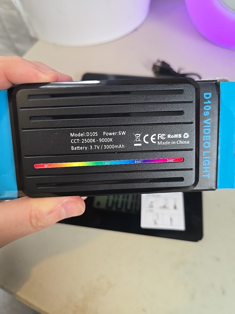 D10s Video Light Panoramoc Stereo Fill Light Multi Function Missing Stand