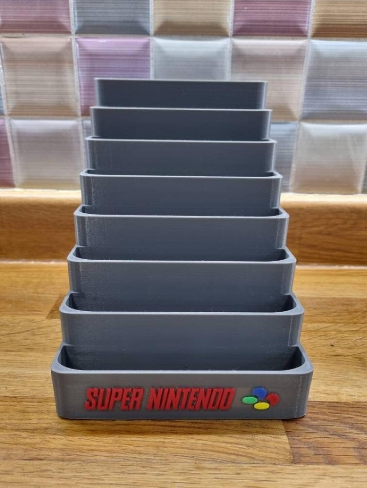 SNES Super Nintendo Display Game Stand Holder