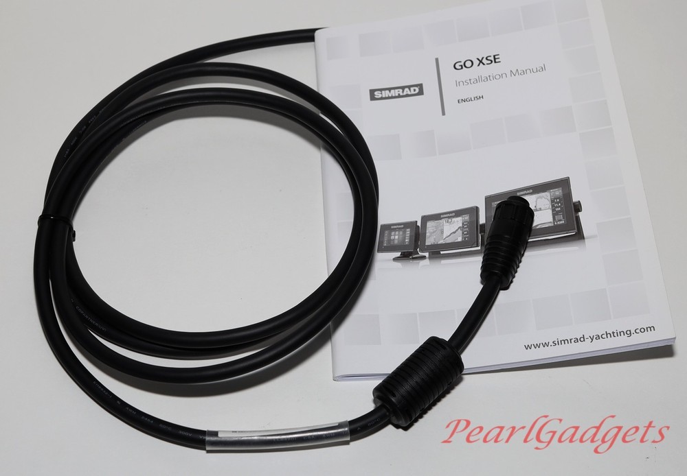 Simrad GO7 XSE GPS Chartplotter Sonar Multifunction Display with Power Cord