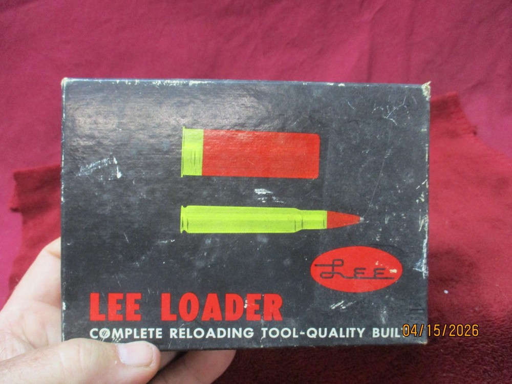 1970's LEE Loader 357 Magnum Hand Reloading Set