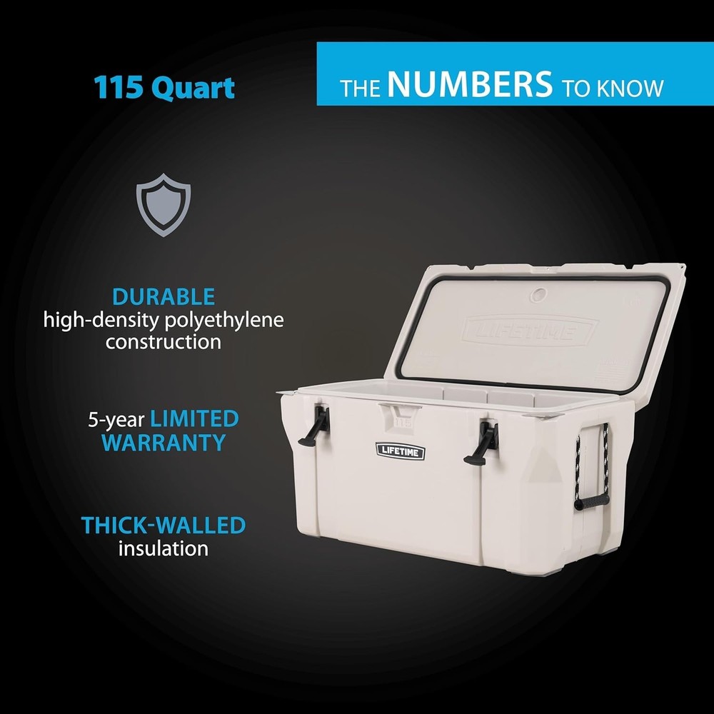Hard Cooler, High Performance Ice Chest