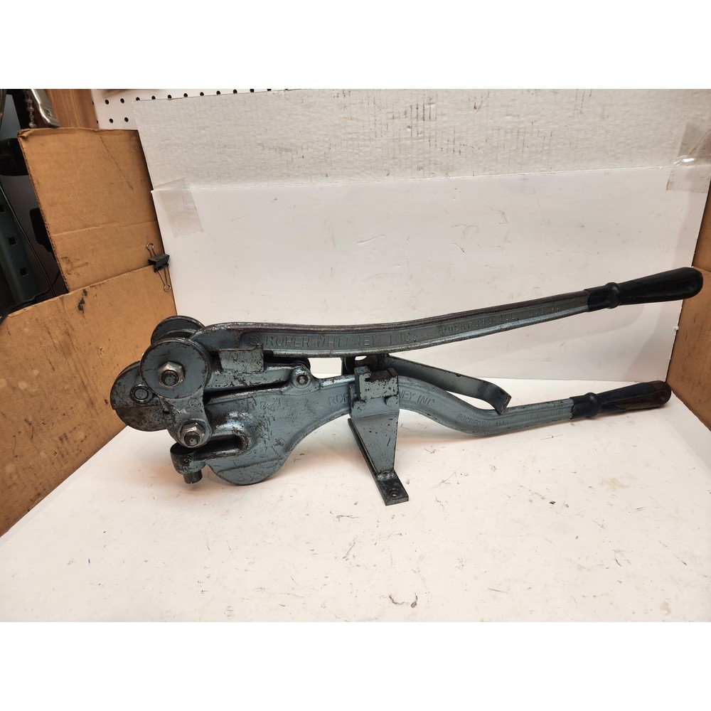 Roper Whitney 4 in 1 Multi Tool Strapmaster Cutting, Bending, Punching Twisting