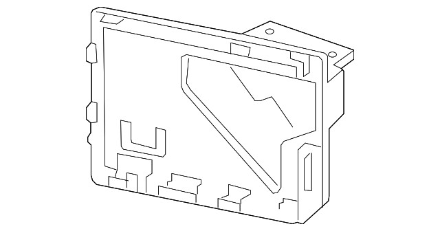 Genuine GM Engine Control Module Bracket 23283540