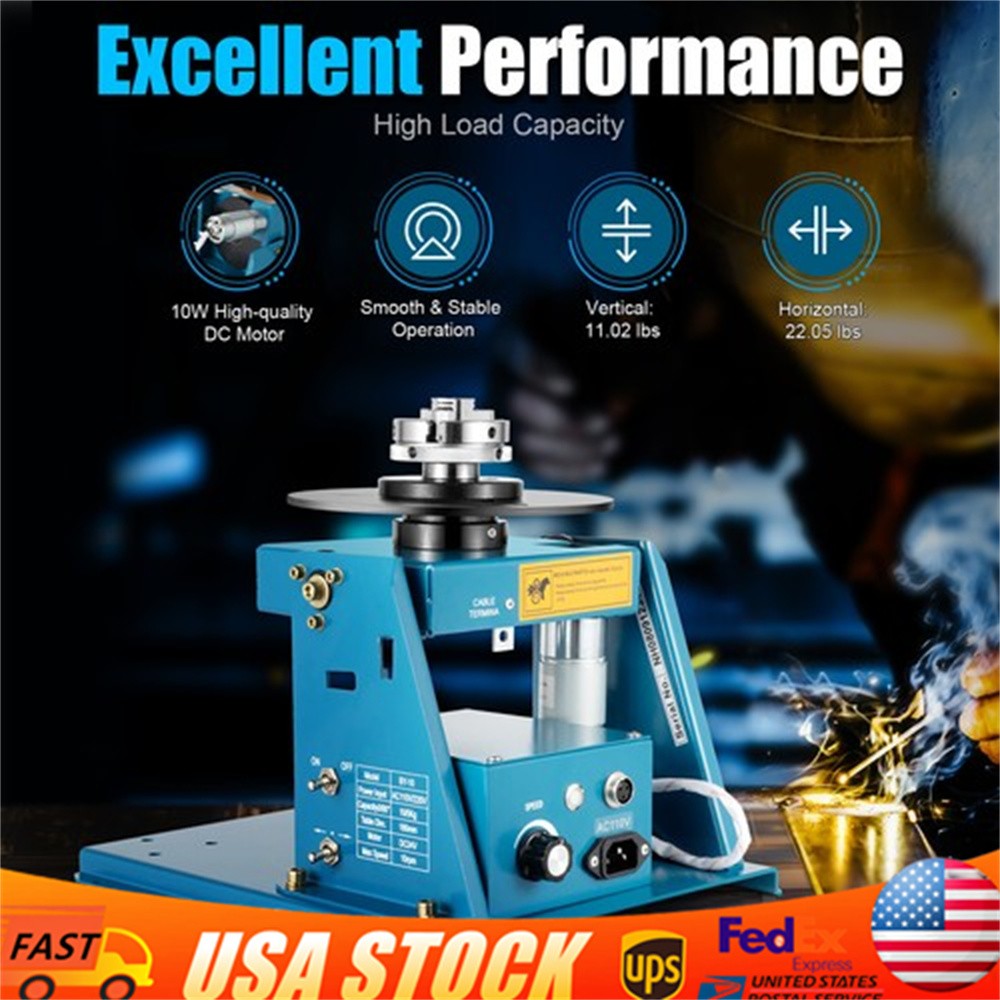 Welding Positioner Automatic Pipe Welding Automatic Rotary Table Positioner 10kg