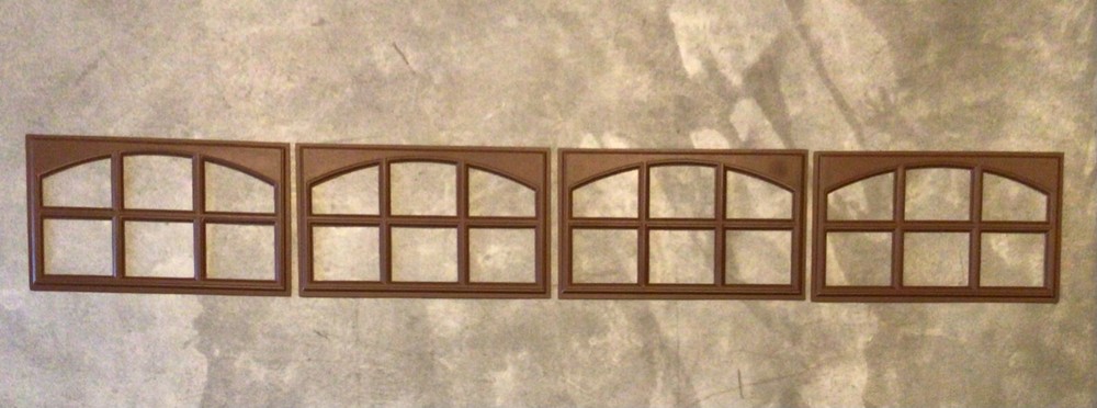 4 Amarr Cascade Replacement Insert for Short Panel Amarr Garage Doors Walnut