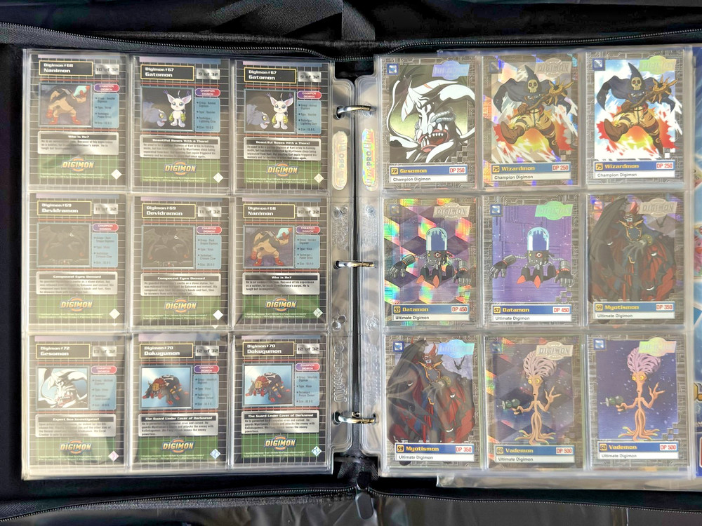 1999 DIGIMON UPPER DECK MASTER SET HOLO SERIES 1+2 PRE-RELEASE+ULTIMATE - 5 SETS