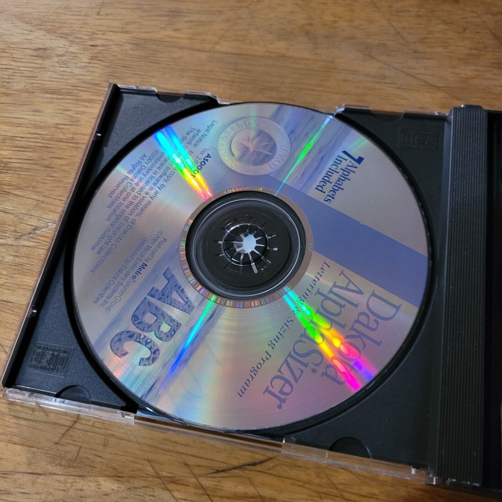 Dakota AlphaSizer Embroidery Software 2nd Edition Pc