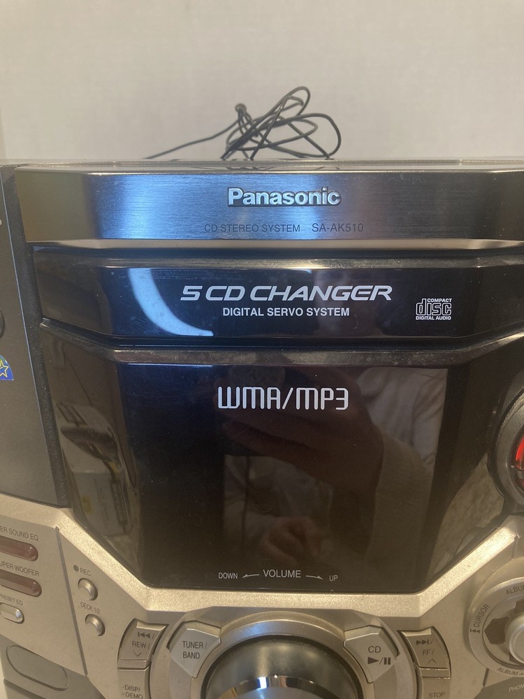 Panasonic SA-AK510 5 CD Digital Stereo System Tested