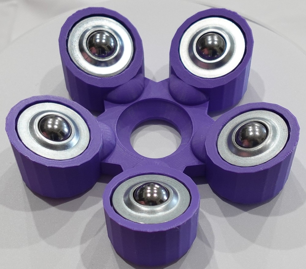Bowling Ball Spinner Cup - Purple