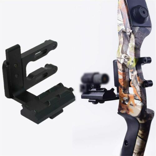 Aluminum Archery Scope & Dot Sight Bracket Mount For Recurve & Compound Bow