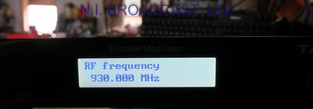 Taylor encoder modulator with 4x HDMI inputs, ASI in / out, RF in / out, mpeg4 e