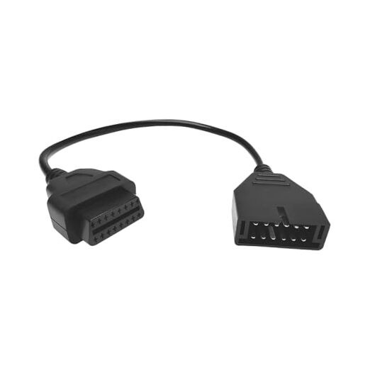OBD1 to OBD2 Adapter, Auto Cable Code Reader Diagnostic 16.14×1.83 inch