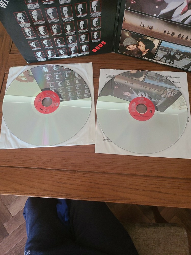 REDS Laserdisc 2 Discs Double gate sleeve. NTSC. Free Post