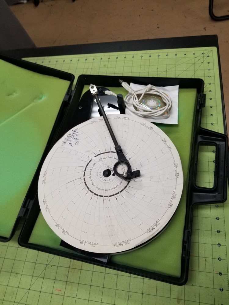 Circular Chart Recorder Reader Absolute accuracy Model 3100 NIB