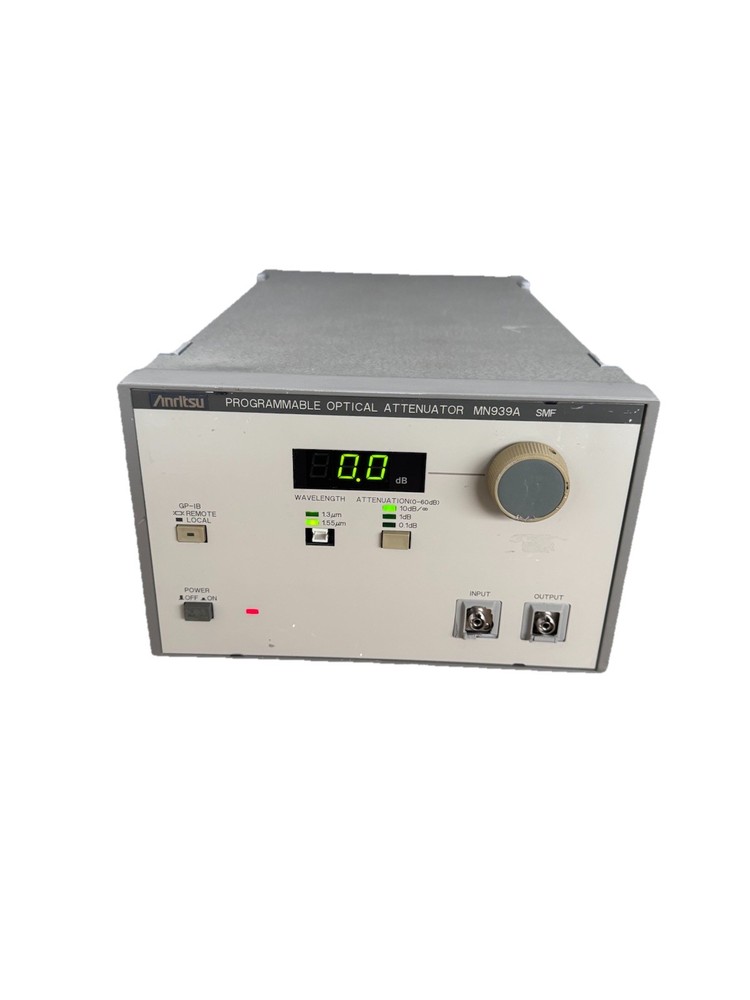 ANRITSU MN939A SMF PROGRAMMABLE OPTICAL ATTENUATOR