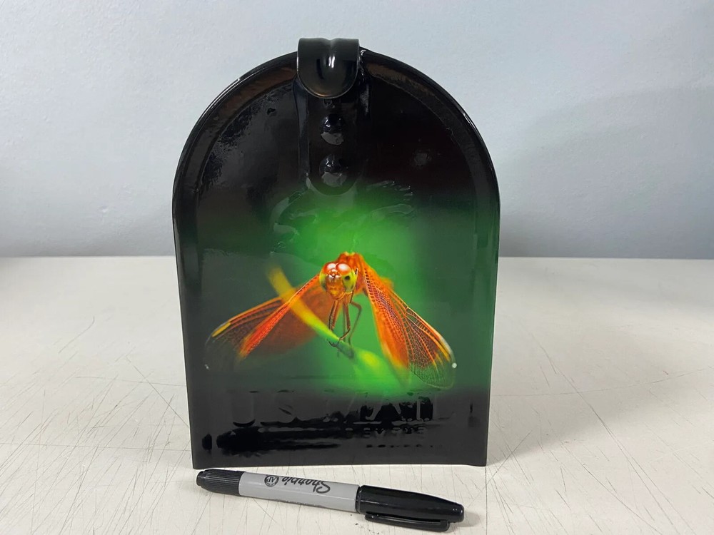 Dragon Fly Custom Mailbox - Fathers Day Gift - Personalized gift for her