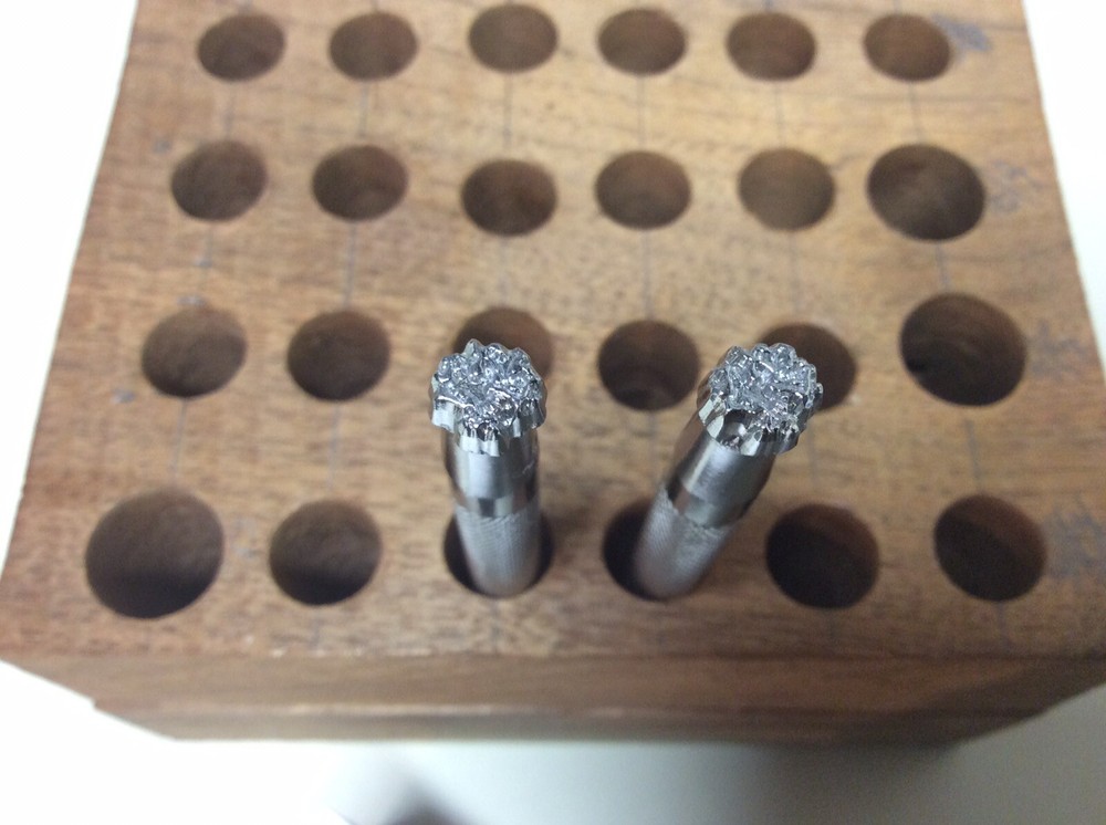 Craftool Craft Japan Background Pattern E294 Leather Stamp