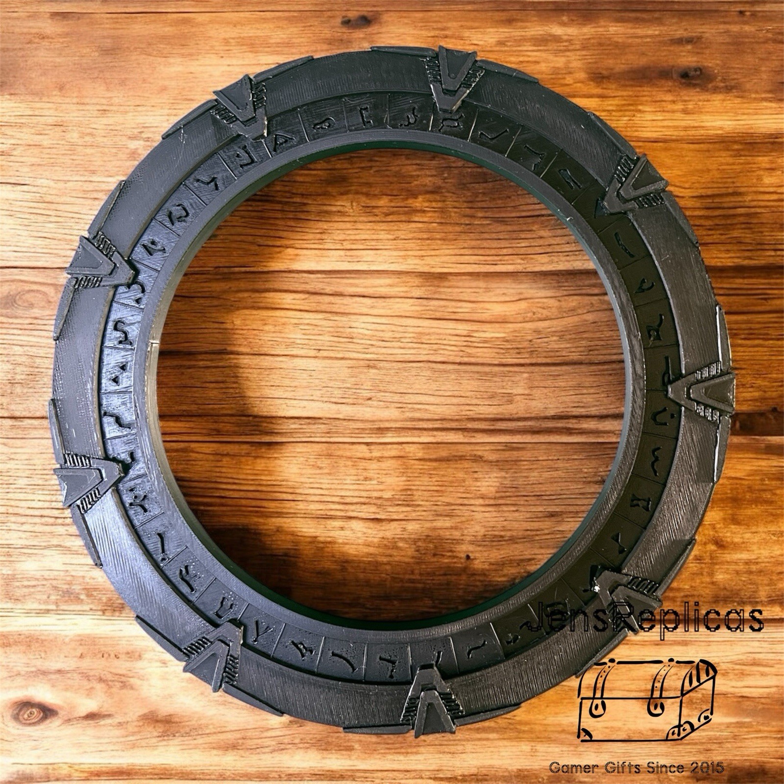 Stargate SG1 Gate 8” Sculpture Collector Replica, Black