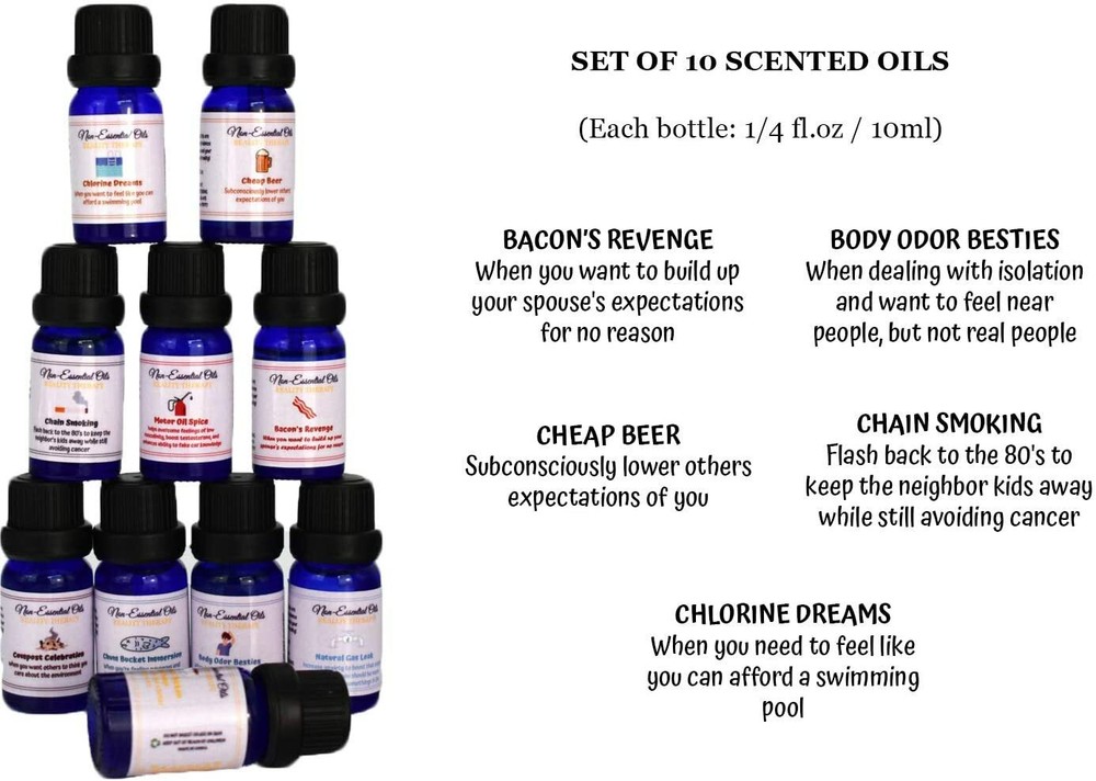 Non-Essential oils gag gift