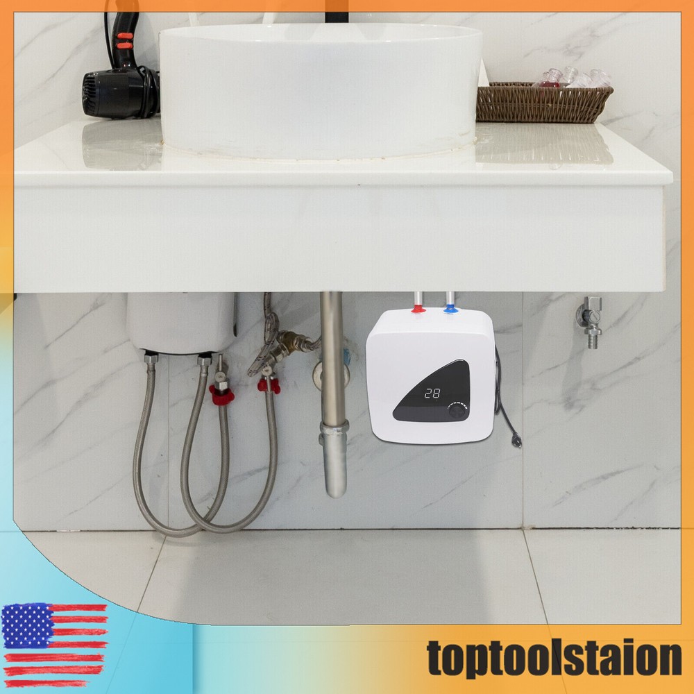 3.96 Gallon Portable Electric Water Heater Electric Hot Water Heater Storage 5L