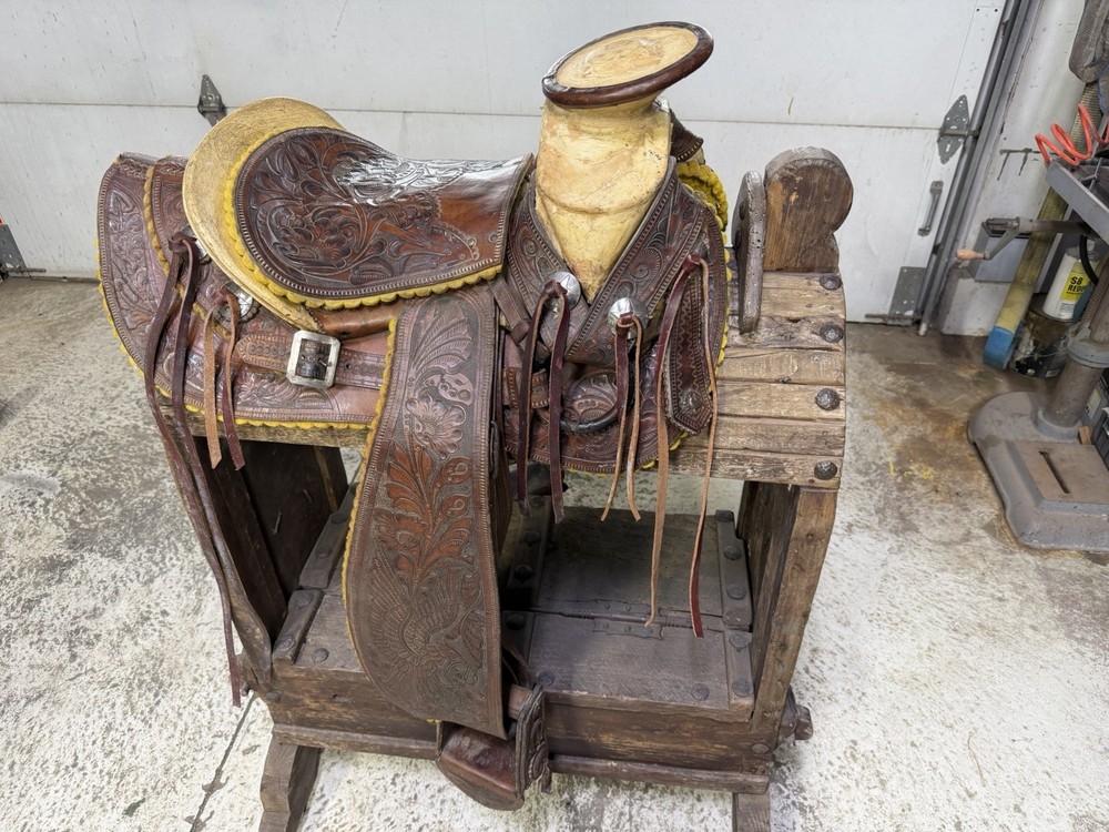 Vintage Collectible Saddle