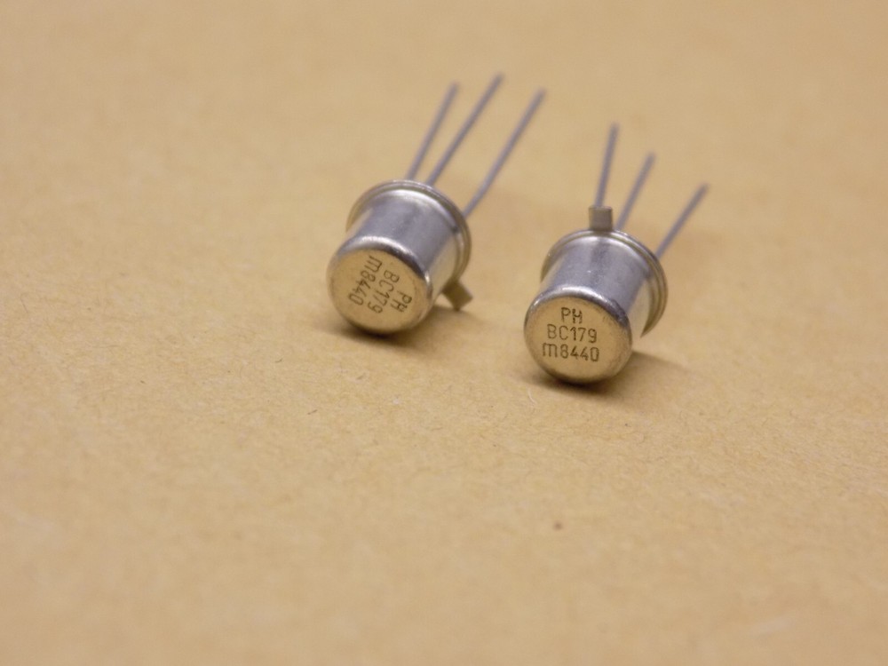 20x BC179 PHILIPS PNP TRANSISTOR NOS