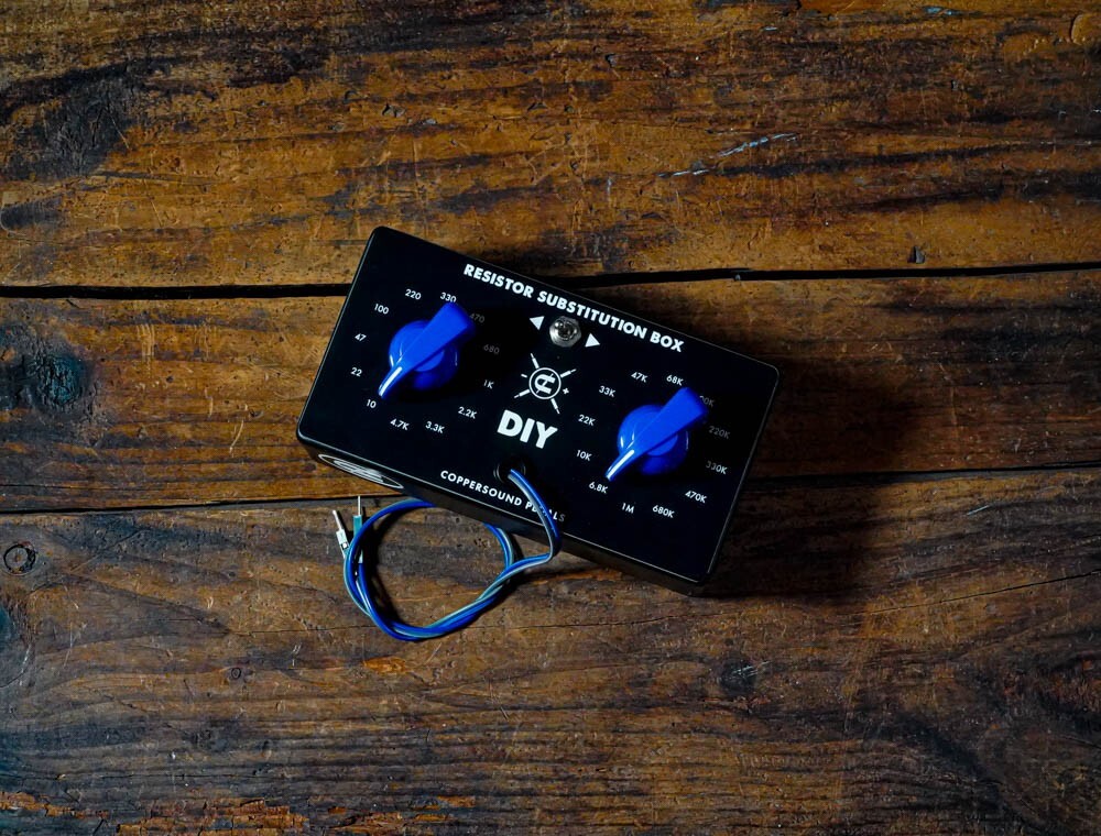 CopperSound Pedals DIY - Resistor Substitution box, decade box for prototyping