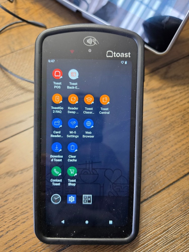 Complete Toast Flex System POS Screen, Customer Screen, Printer, Tap, Handheld