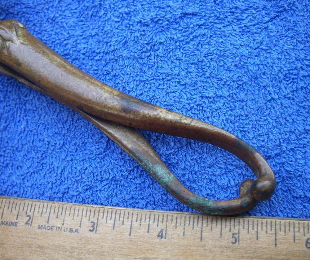 UNUSUAL Bronze JESTER Form NUTCRACKER-Hinged Top-NR