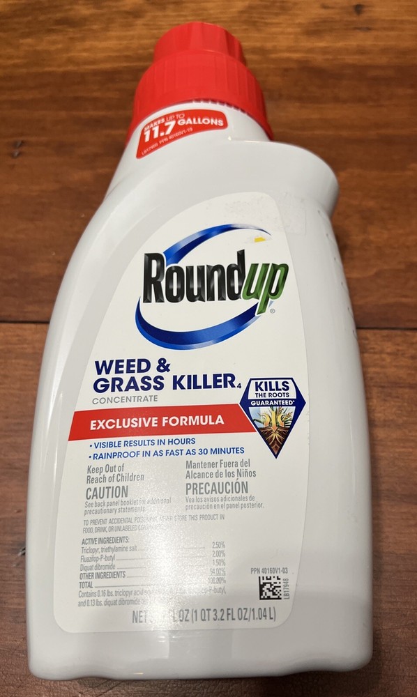 Roundup Weed & Grass Killer Concentrate, 35.2oz